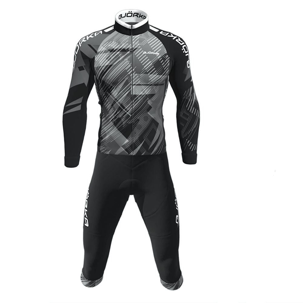 Mountain Biking Shorts - Frühling/Herbst Bjorka Radfahren Lange Hülse Jersey