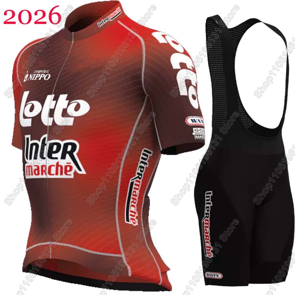 Mountain Biking Shorts - Lotto Cycling 2026 Trikot-Set Herren Sommer