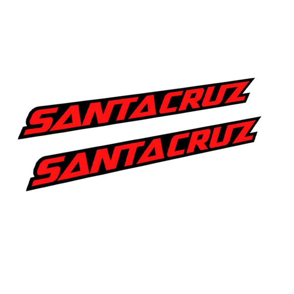 Mountain Biking Logo - 2 Stück Santa Cruz Modell Rahmen