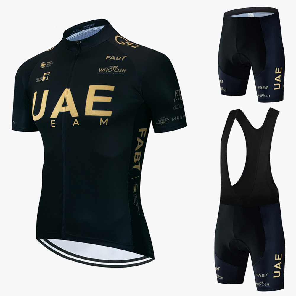 Mountain Biking Uae - UAE Radtrikot-Set, Fahrradanzug, Mountainbikes, Sommer-Outfit, Fahrradbekleidung