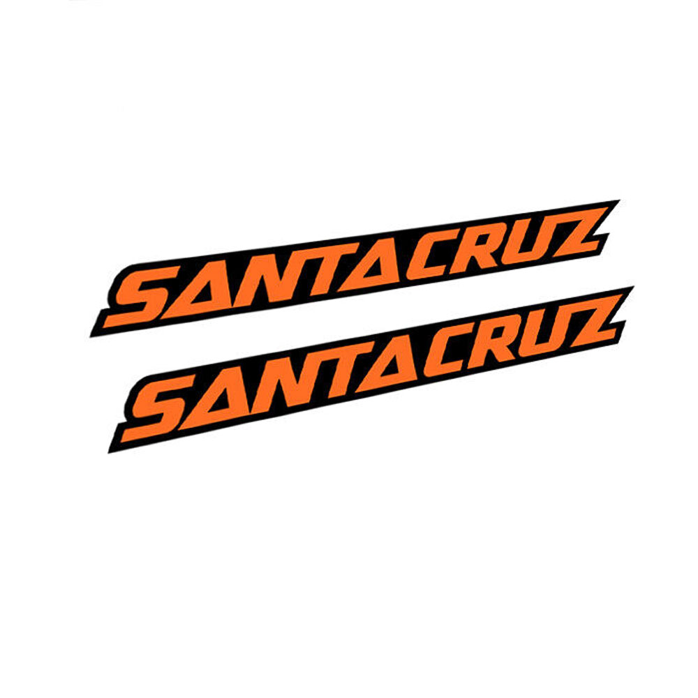 2 Stück Santa Cruz Modell Rahm – Mountain Biking Logo Bewertung und Preis